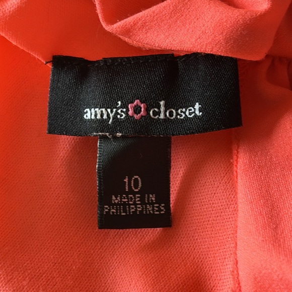 Youth girls slim-fitting size 10 Amy’s Closet dress - EUC - Picture 9 of 10